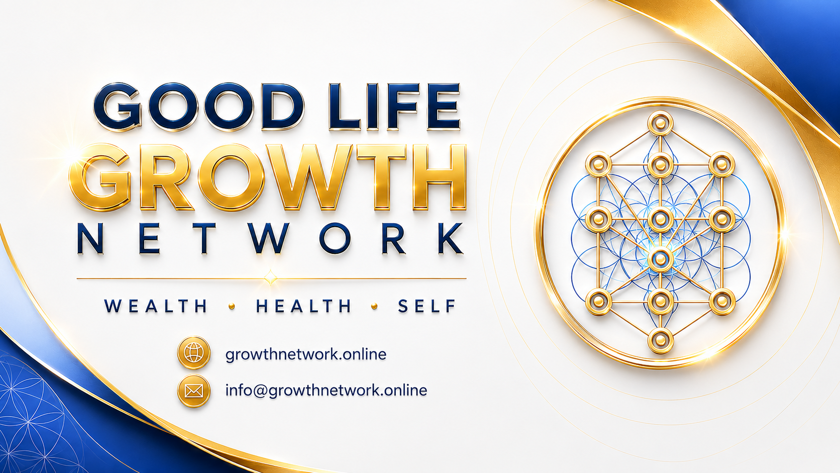 Good Life Growth Network — Wealth · Health · Self